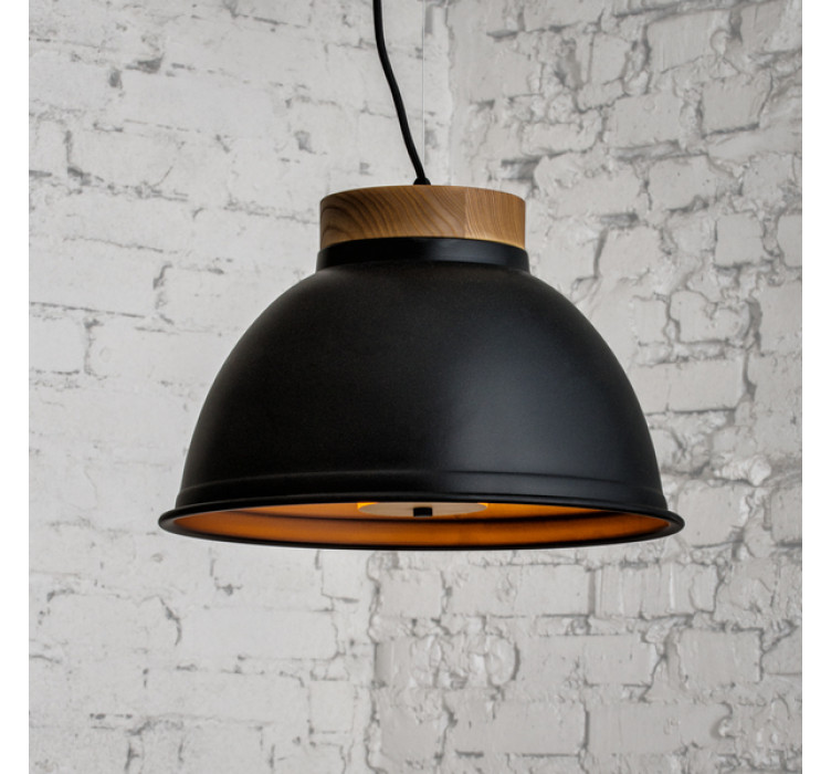 Светильник подвесной Urban light D390 black1